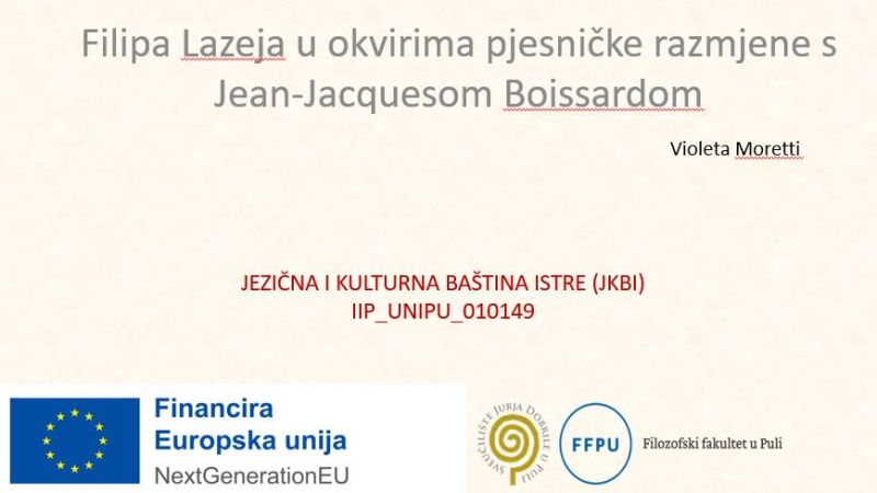 Sudjelovanje na znanstvenome skupu...