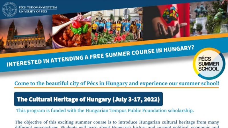 Stipendija za ljetni program na...