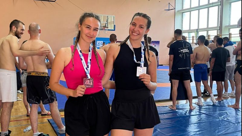 Kiara Protulipac i Lucija Bonić na...